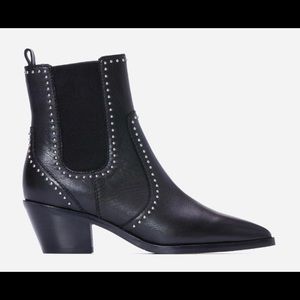 PAIGE stud booties, US 8.5 BNIB